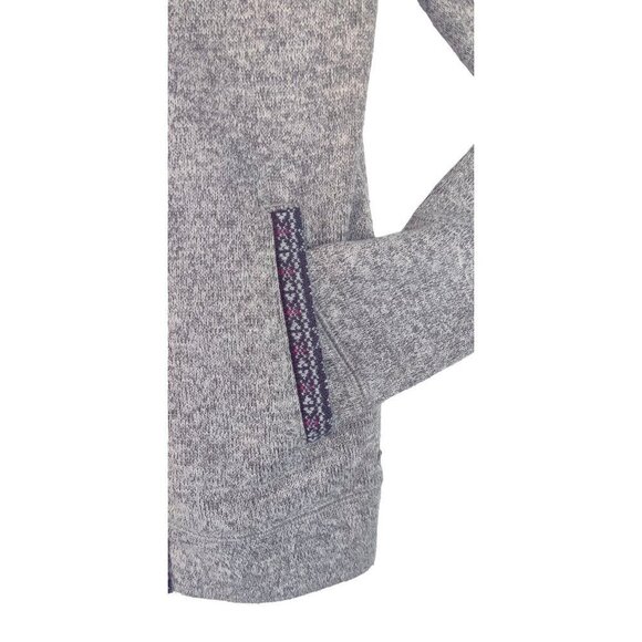 Nordic Cardigan Hoodie by American Eagle Outfitters Ski Skater Cottage Faux Flee - Picture 9 of 9